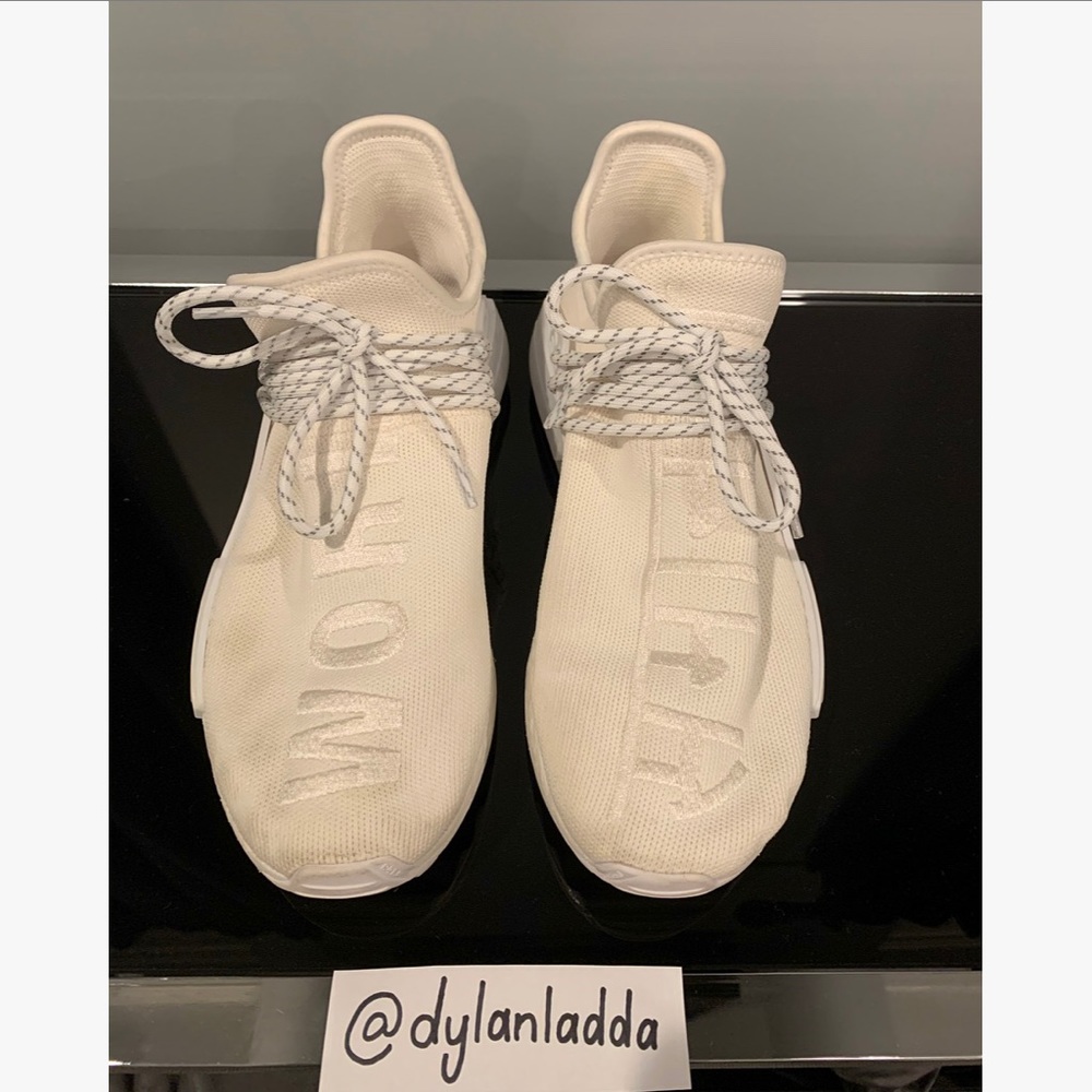 Pharrell Human Race NMD Blank Canvas Shoes
